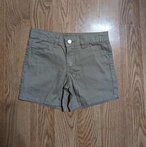 Girl's Faded Glory Khaki Shorts Size 7
